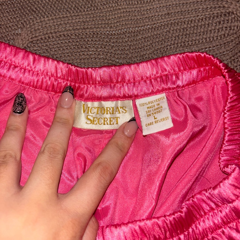 Vintage yellow tag Victoria’s Secret pajama pants - Picture 2 of 2